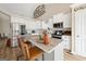 Modern kitchen with stainless steel appliances and granite countertops at 443 Abbey Pl, Villa Rica, GA 30180
