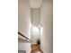 Modern staircase leading to the upper level of the home at 55 Rainey Ridge Dr, Oxford, GA 30054