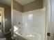 Simple bathroom with a single tub at 70 S Links Dr, Covington, GA 30014