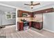 Updated kitchen features modern appliances and wood cabinets at 151 Andover Dr, Jonesboro, GA 30238