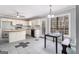 Kitchen with island, stainless steel appliances, and breakfast nook at 2671 Eastmont Trl, Snellville, GA 30039