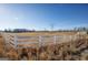 White post and rail fence surrounding the property at 1689 Nebo Rd, Dallas, GA 30157