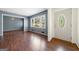 Living room with hardwood floors and neutral walls at 241 Simon Ter, Atlanta, GA 30338