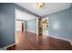 Open living space with hardwood floors at 241 Simon Ter, Atlanta, GA 30338