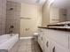 Bathroom features a tub, toilet and vanity at 3780 Cedar Hurst Way, South Fulton, GA 30349