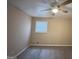 Bright bedroom featuring a ceiling fan and window at 3780 Cedar Hurst Way, South Fulton, GA 30349