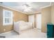 Bedroom with a daybed, window, and closet at 295 W 5 Hwy, Roopville, GA 30170