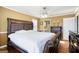 Main bedroom with large bed, plenty of closet space, and ensuite access at 295 W 5 Hwy, Roopville, GA 30170