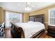 Main bedroom with plush carpet and en suite bathroom at 295 W 5 Hwy, Roopville, GA 30170