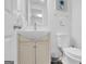 Clean bathroom with white vanity and updated fixtures at 1081 Veltre Sw Cir, Atlanta, GA 30311