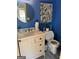 Stylish bathroom with updated vanity and toilet at 112 Jennifer Sw Ln, Marietta, GA 30060