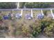 Aerial view of house and surrounding properties at 870 N Bethany Rd, Mcdonough, GA 30252