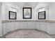 Double vanity bathroom with granite countertop at 870 N Bethany Rd, Mcdonough, GA 30252
