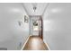 Bright entryway with tile flooring and a view to the backyard at 3076 Carriage Trl, Jonesboro, GA 30236