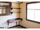 Home office with built-in shelves and desk at 1760 Upland Ridge Nw Dr, Conyers, GA 30012