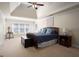 Large main bedroom with tray ceiling and ample natural light at 1152 Chadwick Lakes Dr, Lawrenceville, GA 30043