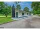 Ranch home exterior with a long driveway and large backyard at 1198 E Atlanta Rd, Stockbridge, GA 30281