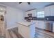 Modern kitchen with granite island and stainless steel appliances at 1198 E Atlanta Rd, Stockbridge, GA 30281