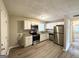 Modern kitchen with stainless steel appliances and granite countertops at 50 Macon Se Pl, Atlanta, GA 30354