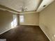 Spacious bedroom with beige walls and ceiling fan at 270 Mountain Way, Covington, GA 30016