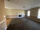 Living room featuring a fireplace and hardwood floors at 270 Mountain Way, Covington, GA 30016