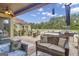 Spacious pool area with patio furniture and a view of the pool at 506 W Mcintosh Rd, Brooks, GA 30205