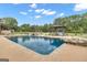 Beautiful pool and spa with a gazebo and plenty of space at 506 W Mcintosh Rd, Brooks, GA 30205