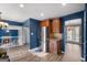 Kitchen with stainless steel appliances and wood cabinets at 1934 Hobson Sw Ct, Marietta, GA 30064