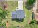 Bird's eye view of a house and surrounding landscape at 5893 Nell Ln, Ellenwood, GA 30294