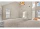 Spacious living room with high ceilings and carpeting at 228 Otter Cir, Fayetteville, GA 30215