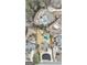 Aerial view showcasing home, pool, and surrounding properties at 103 Sandtrap Rdg, Peachtree City, GA 30269
