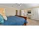 Spacious main bedroom with sitting area and access to bathroom at 103 Sandtrap Rdg, Peachtree City, GA 30269