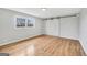 Spacious bedroom with hardwood floors and barn door at 2500 Northview Dr, Austell, GA 30106