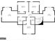 A detailed floorplan of the second floor, including bedroom dimensions and bathroom locations at 459 Lester Rd, Fayetteville, GA 30215