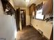 Functional mud room includes built-in storage and natural light at 160 Appalachee Church Rd, Auburn, GA 30011