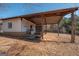 Outbuilding featuring a covered porch structure and simple design at 382 Lamb Rd, Moreland, GA 30259
