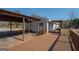 Exterior of home featuring a covered carport and attached deck at 382 Lamb Rd, Moreland, GA 30259