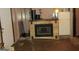 The living room offers space and a fireplace at 7755 Chase Woods Dr, Jonesboro, GA 30236
