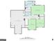 Detailed floor plan showcasing layout of bedrooms, bathrooms, and living spaces at 825 Karie Dr, Mcdonough, GA 30253