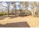Expansive backyard with mature trees at 195 Youngs Cir, Fayetteville, GA 30215
