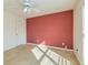 Spacious bedroom showcasing window with natural light and ceiling fan at 195 Youngs Cir, Fayetteville, GA 30215