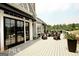 Spacious deck with outdoor seating and picturesque views at 130 Dockside Dr # 380, Fayetteville, GA 30215