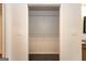 Well-organized closet with shelving, providing ample storage space and easy organization for clothes and accessories at 155 Glenwood Ln, Fayetteville, GA 30215