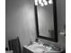 Bathroom with a vanity, mirror and towel rack at 3281 Nina Way, Douglasville, GA 30135