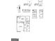Detailed first floor plan showcasing the layout of the home, including kitchen, Gathering room, and garage at 113 Maplewood Ln # 176, Conyers, GA 30094