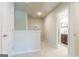 Second floor hallway with view to the bathroom at 113 Maplewood Ln # 176, Conyers, GA 30094