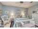 Inviting bedroom with matching décor and a calming color scheme at 86 Victoria Dr, Moreland, GA 30259