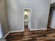 Powder room with new vanity at 5725 Cedar Pass, Fairburn, GA 30213