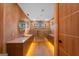 Modern bathroom with a glass enclosed shower, luxurious tiling, and a floating vanity at 740 Bethpage Dr, Mcdonough, GA 30253