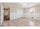 Bedroom with a closet, light colored walls and vinyl plank flooring at 3411 Airline Rd, Mcdonough, GA 30252